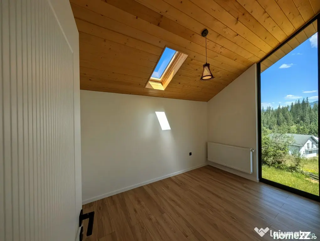 Casă nouă P+E, 115 mp, teren 900 mp, langa de Vatra Dornei