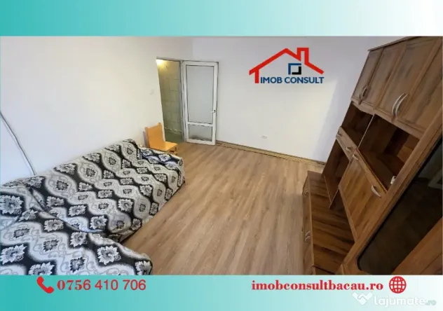 Apartament 2 camere – parter – complet mobilat și utilat! CE1498