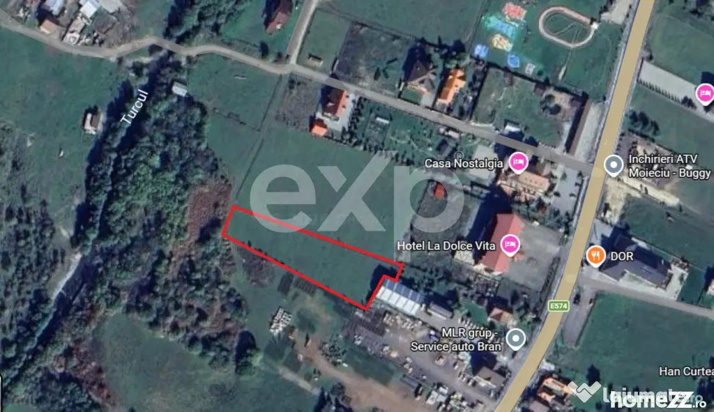 Teren intravilan 2938 mp – zona Bran | Lângă noul centru