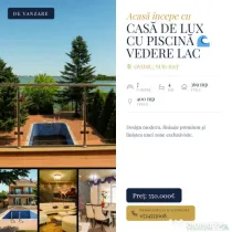 Casă de lux cu piscină ???? vedere Lac Siutghiol | Ovidiu
