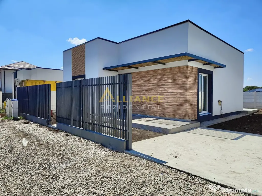 Casa Individuala - 4 camere - 2 bai - 390 mp teren