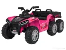 ATV electric pentru copii Kinderauto HL699 6x6, 4x 45W, 12V 14AH #pink
