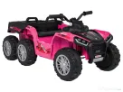 ATV electric pentru copii Kinderauto HL699 6x6, 4x 45W, 12V 14AH #pink