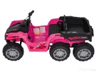 ATV electric pentru copii Kinderauto HL699 6x6, 4x 45W, 12V 14AH #pink