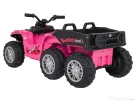 ATV electric pentru copii Kinderauto HL699 6x6, 4x 45W, 12V 14AH #pink