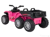ATV electric pentru copii Kinderauto HL699 6x6, 4x 45W, 12V 14AH #pink 