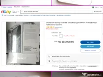 Telefon Rar De Colectie iPhone 4s alb si cutie originala