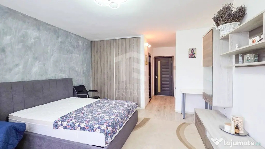 Apartament 2 cam. 60mp din 2 garsoniere, mobilat, Dumbră...