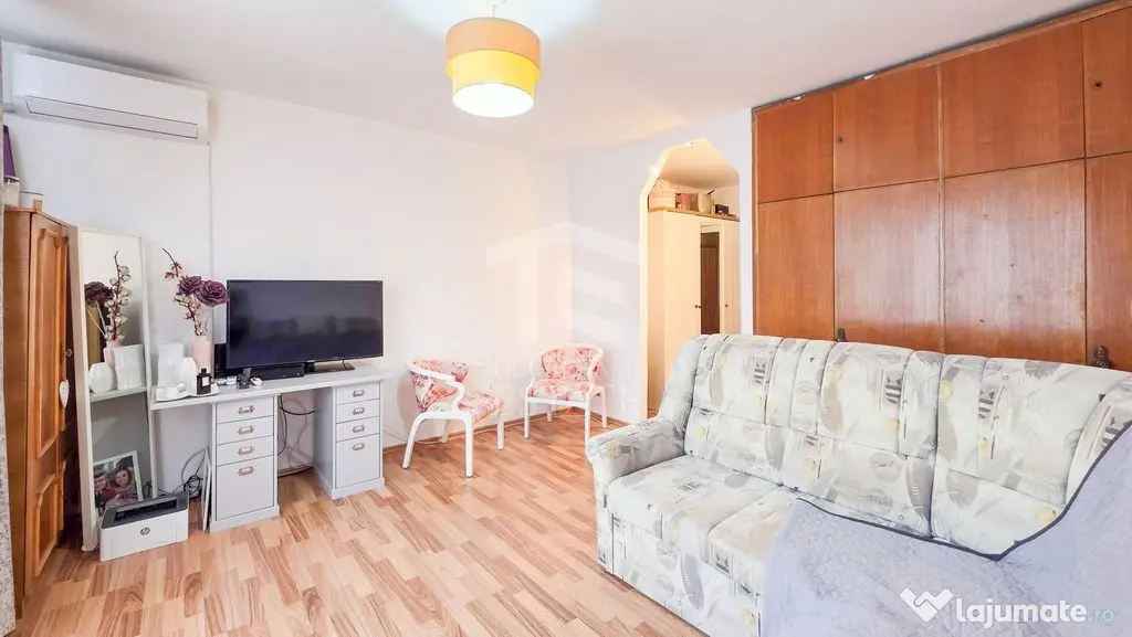 Apartament 2 cam. 60mp din 2 garsoniere, mobilat, Dumbră...