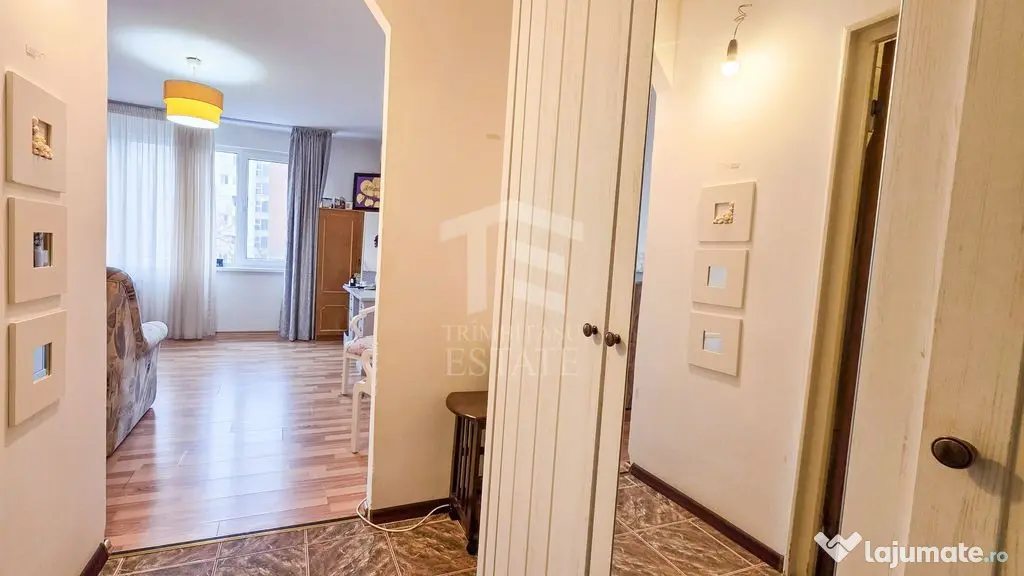 Apartament 2 cam. 60mp din 2 garsoniere, mobilat, Dumbră...