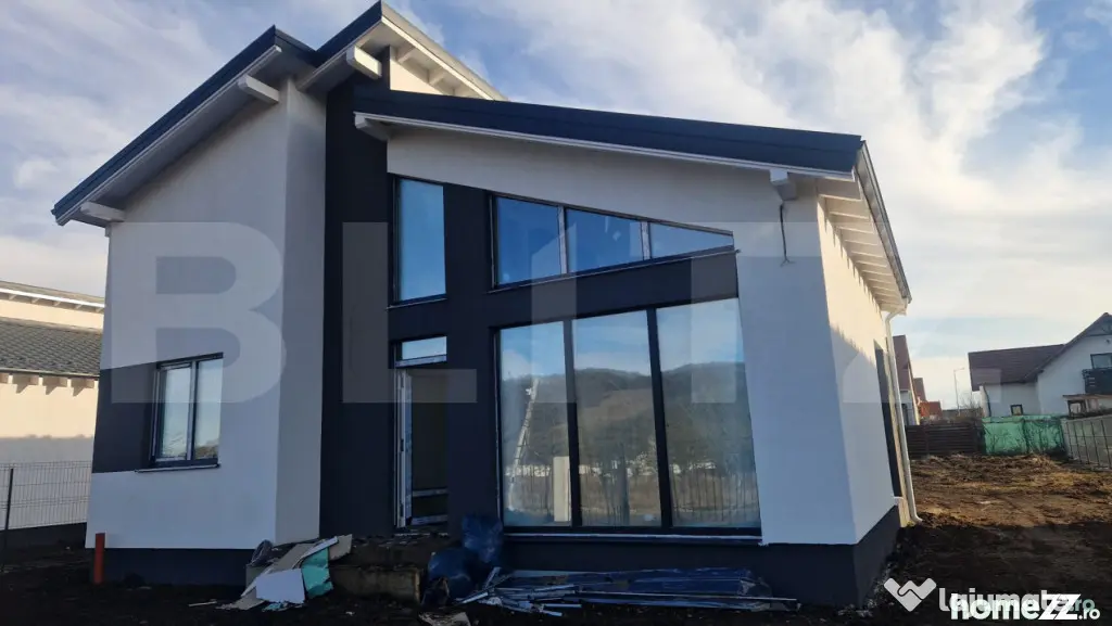 Casa Harman individuala , 712 mp teren , moderna, intabulata - Harman (Brasov)