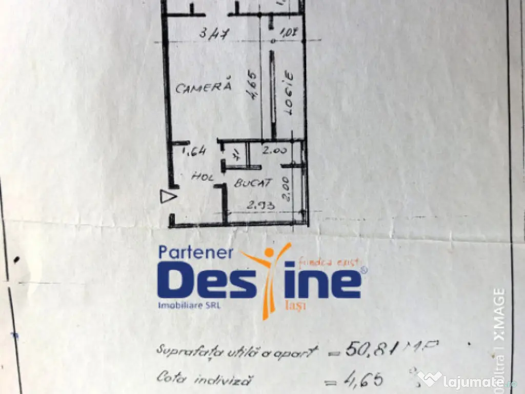 Comision 0 Apartament 2 SD 51mp geam la baie - Dispecer