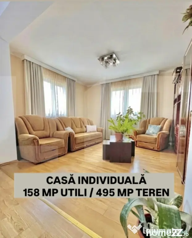 Casa individuala, 158 mp utili, zona linistita Ronat
