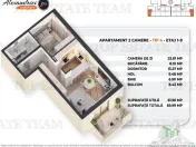 Rahova Apartament 2 Camere, Balcon Spatios 