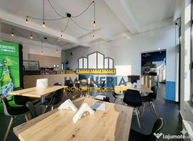 Cafe/pizzerie stradala-dotari full-100m metrou Mihai Bravu-p
