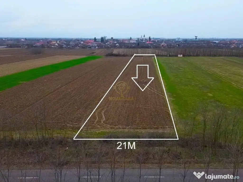 De vanzare Teren Intravilan Mediesu Aurit/Strada Asfaltat...