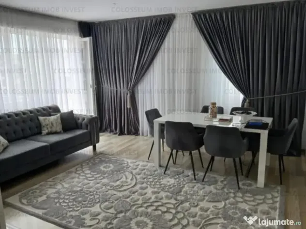 Apartament bloc nou, 3 camere, decomandat, mobilat, utilat, Tractorul!