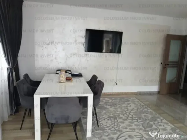 Apartament bloc nou, 3 camere, decomandat, mobilat, utilat, Tractorul!