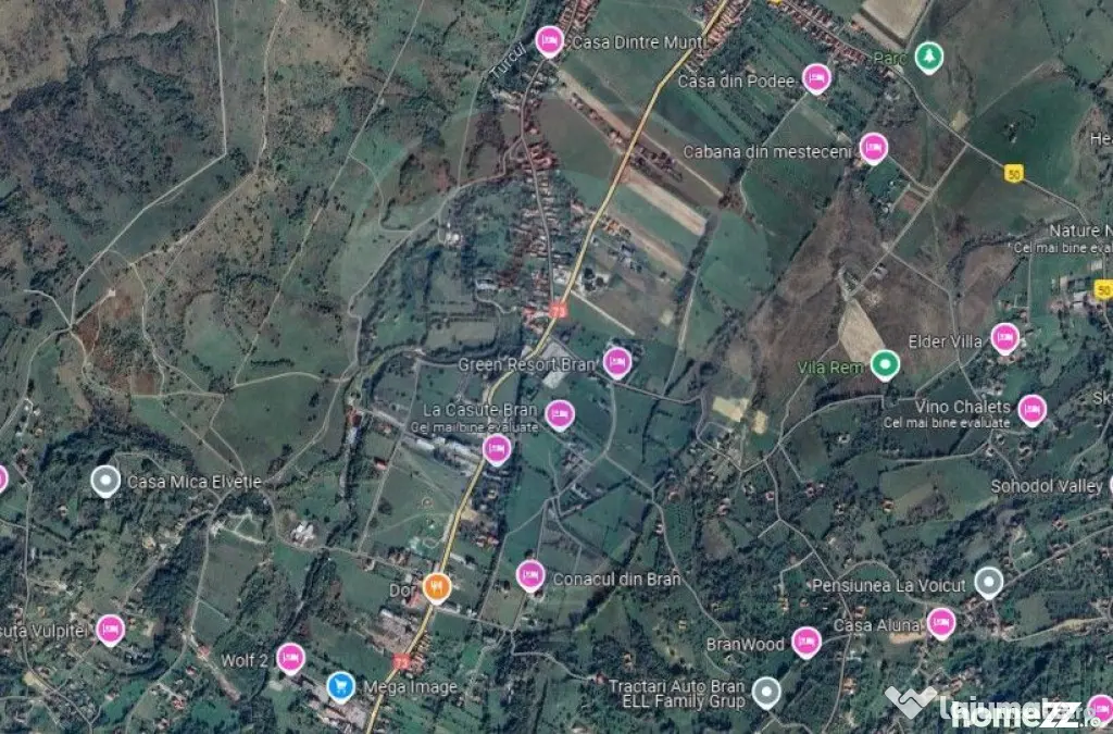 Teren Tohanul Nou 4500mp, in spate Wolf