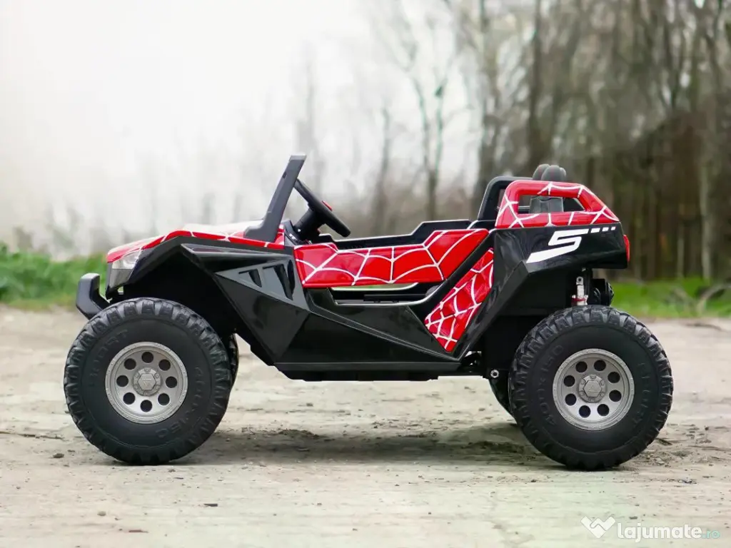 UTV electric pentru 4 copii, Kinderauto BJX1928 24V 14Ah , 500W Red Spider