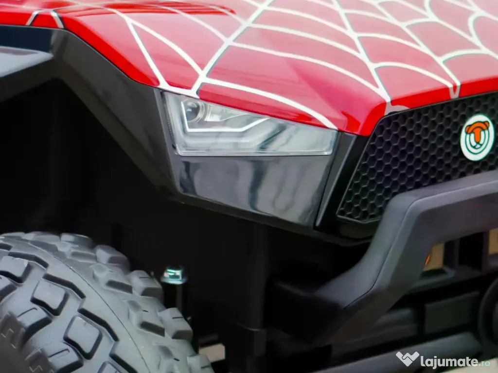 UTV electric pentru 4 copii, Kinderauto BJX1928 24V 14Ah , 500W Red Spider