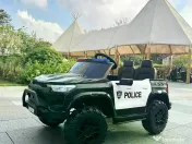 Masinuta electrica pt 2 copii Kinderauto Police Patrol 4x200w, 24V Black
