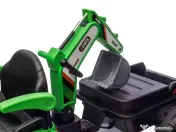 Tractoras electric pentru copii Kinderauto BJEJ1588E 2x35W, 12V Green