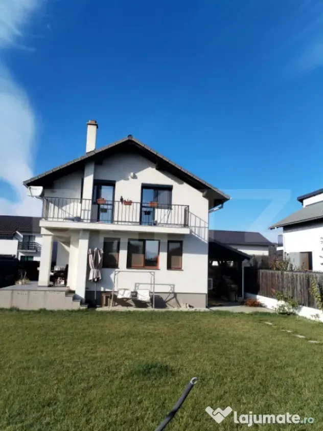 Casă cu etaj în Sânpetru – 113 mp utili, teren 500 mp,