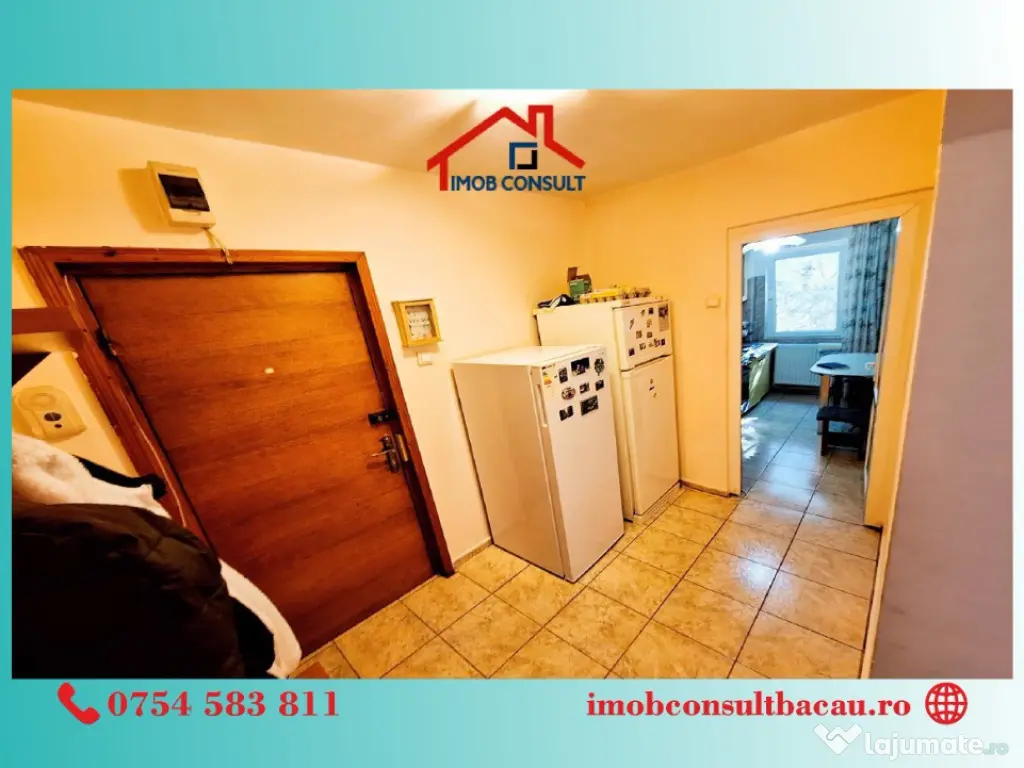 Apartament 2 camere, decomandat – Etaj 1! Cornișa Bistriței! CE1540