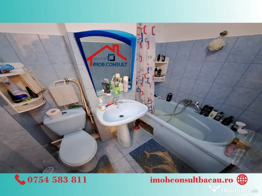 Apartament 2 camere, decomandat – Etaj 1! Cornișa Bistriței! CE1540