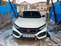 Honda Civic X 2019, japoneza manuala, alb perlat