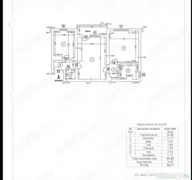 Apartament 2 camere Traian | confort 1 semidecomandat