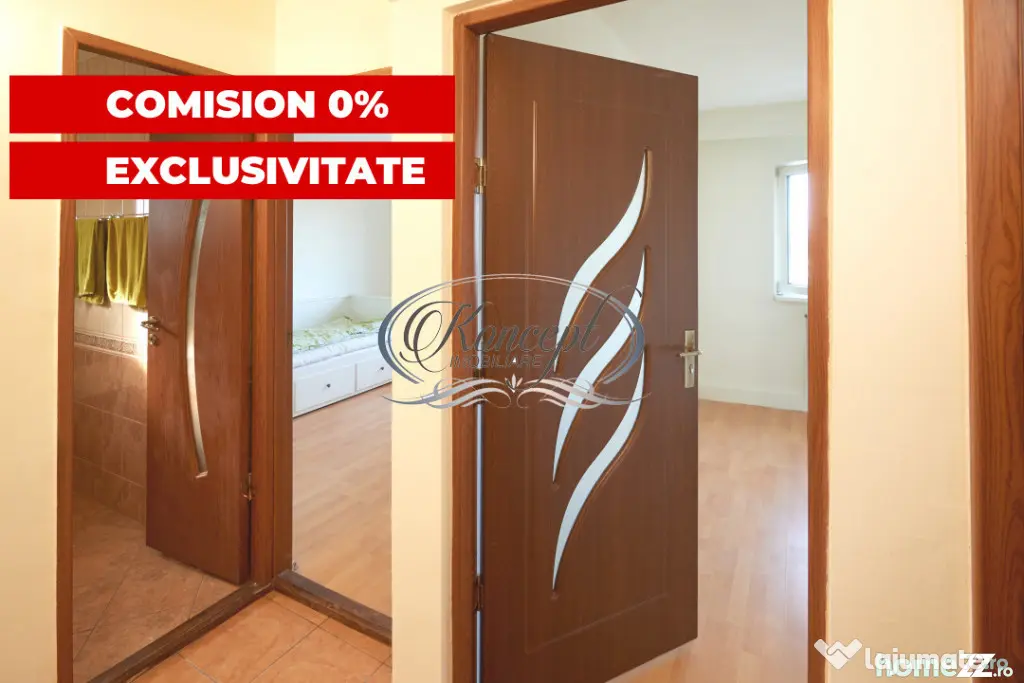Apartament decomandat cu 2 bai, str. Brates