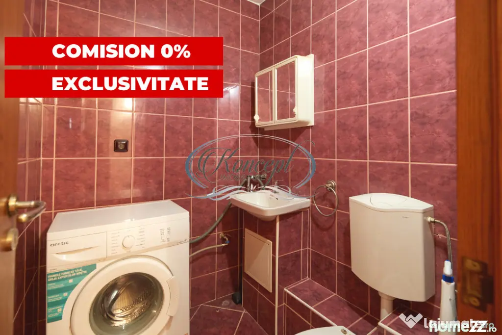 Apartament decomandat cu 2 bai, str. Brates