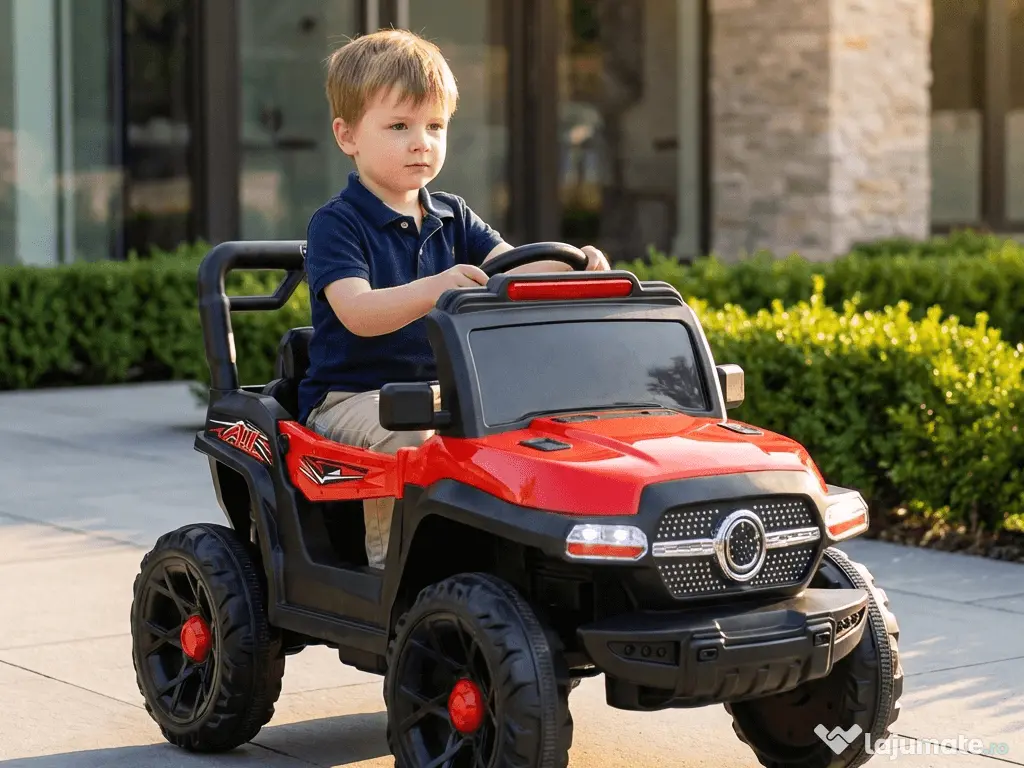 Masina electrica pentru copii 3-9 ani, 12V, 380W cu telecomanda