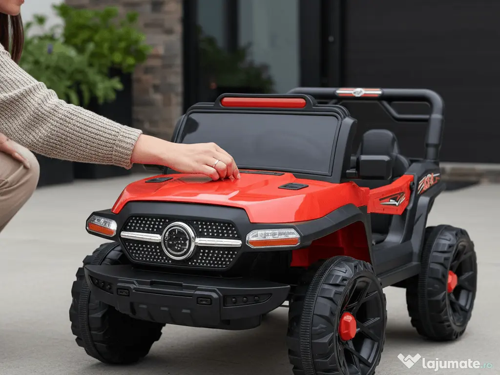 Masina electrica pentru copii 3-9 ani, 12V, 380W cu telecomanda