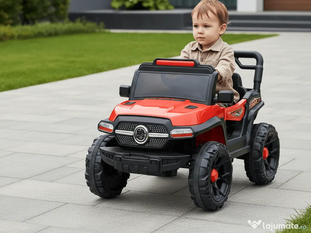 Masina electrica pentru copii 3-9 ani, 12V, 380W cu telecomanda
