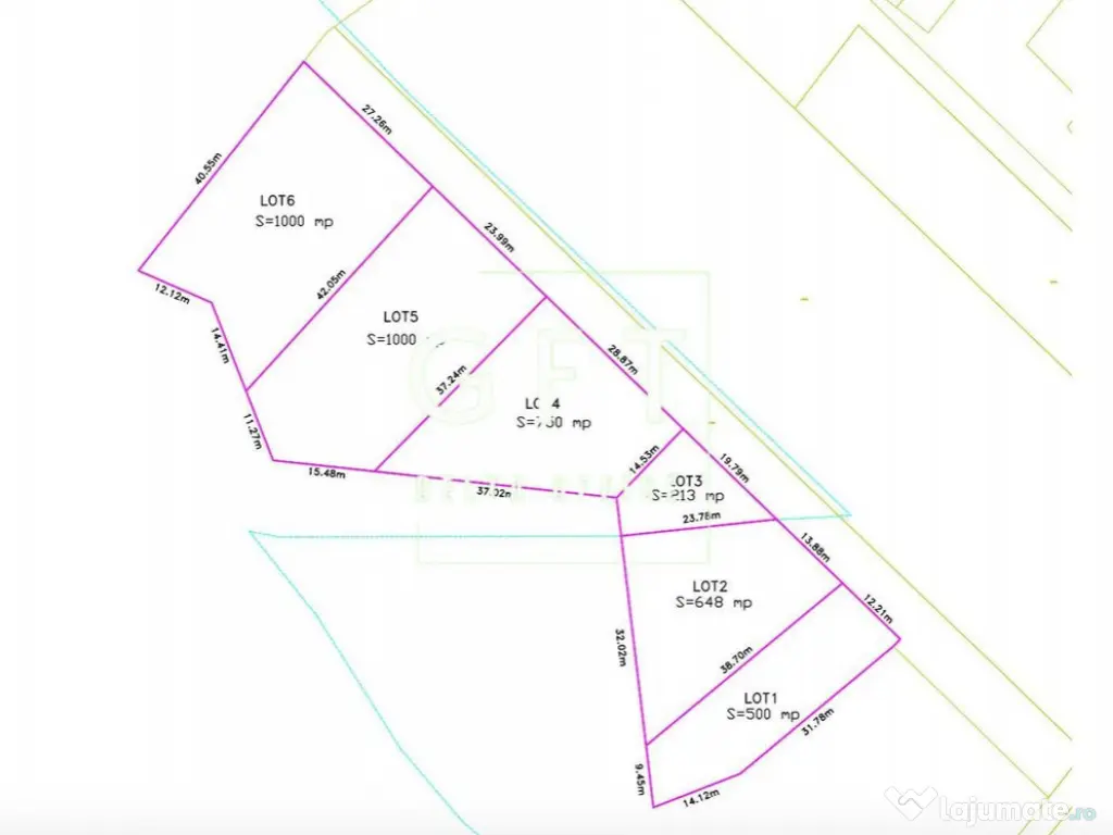 Teren pretabil investitie, extravilan în Viisoara S-W