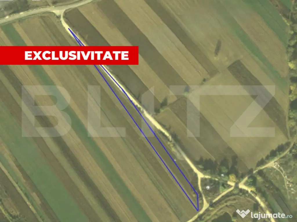 Teren generos 4300 mp – Pârâul lui Mihai, ideal pentru c