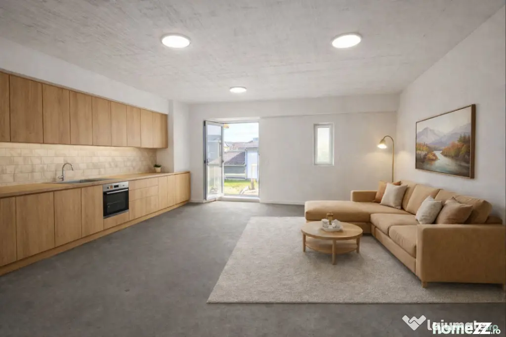 Garsonieră, 37 mp utili + balcon, zonă Vest