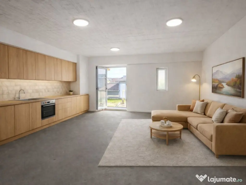 Garsonieră, 37 mp utili + balcon, zonă Vest