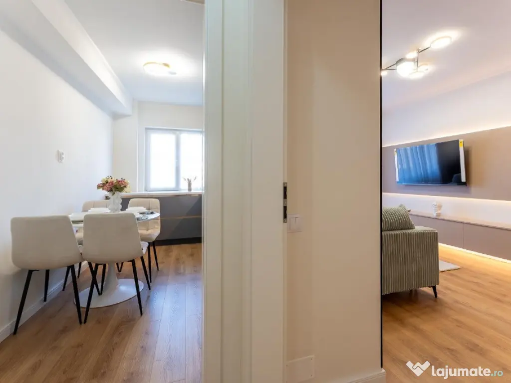 2 camere DECOMANDAT, mobilat premium, bloc nou - Florești