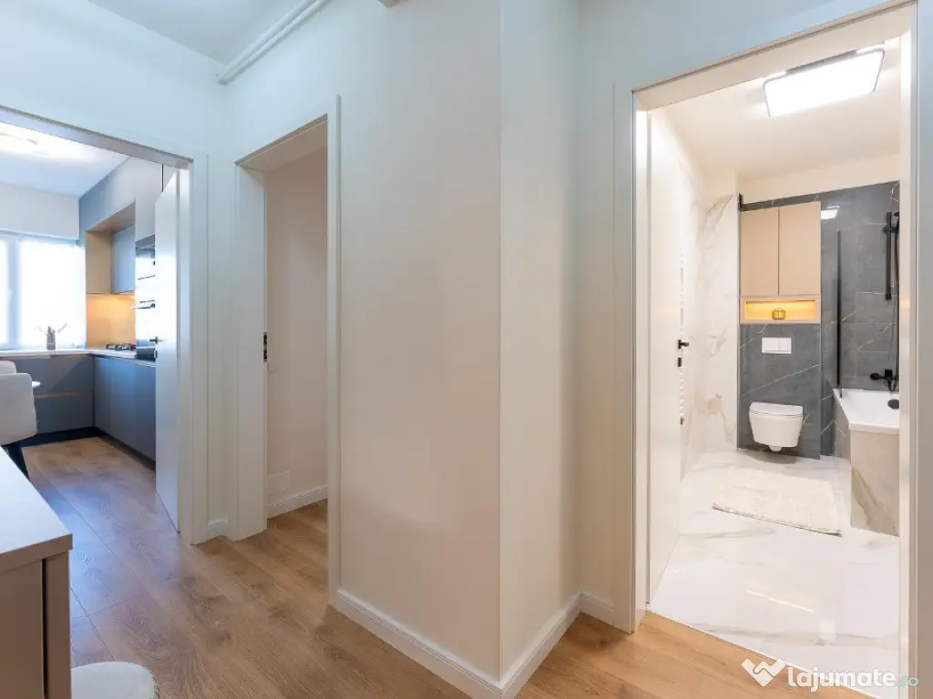 2 camere DECOMANDAT, mobilat premium, bloc nou - Florești