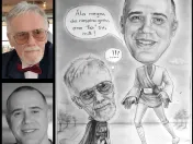 Cadouri inedite - Caricaturi, portrete, tablouri pictate - dupa fotografie 