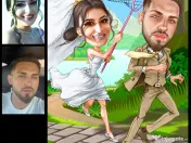 Cadouri inedite - Caricaturi, portrete, tablouri pictate - dupa fotografie 