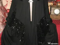 Cardigan lung cu paiete,elegant