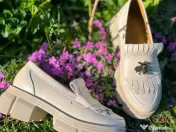 Vand mocasini dama din piele naturala foarte eleganti 