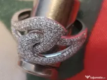 Inel diamante (221) aur alb