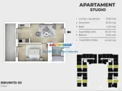 Apartament Nemobilat Bloc Nou Berceni - Dimitrie Leonida - M 