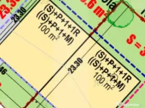 Teren 627 mp pentru 2 case individuale – PUZ aprobat, zon?